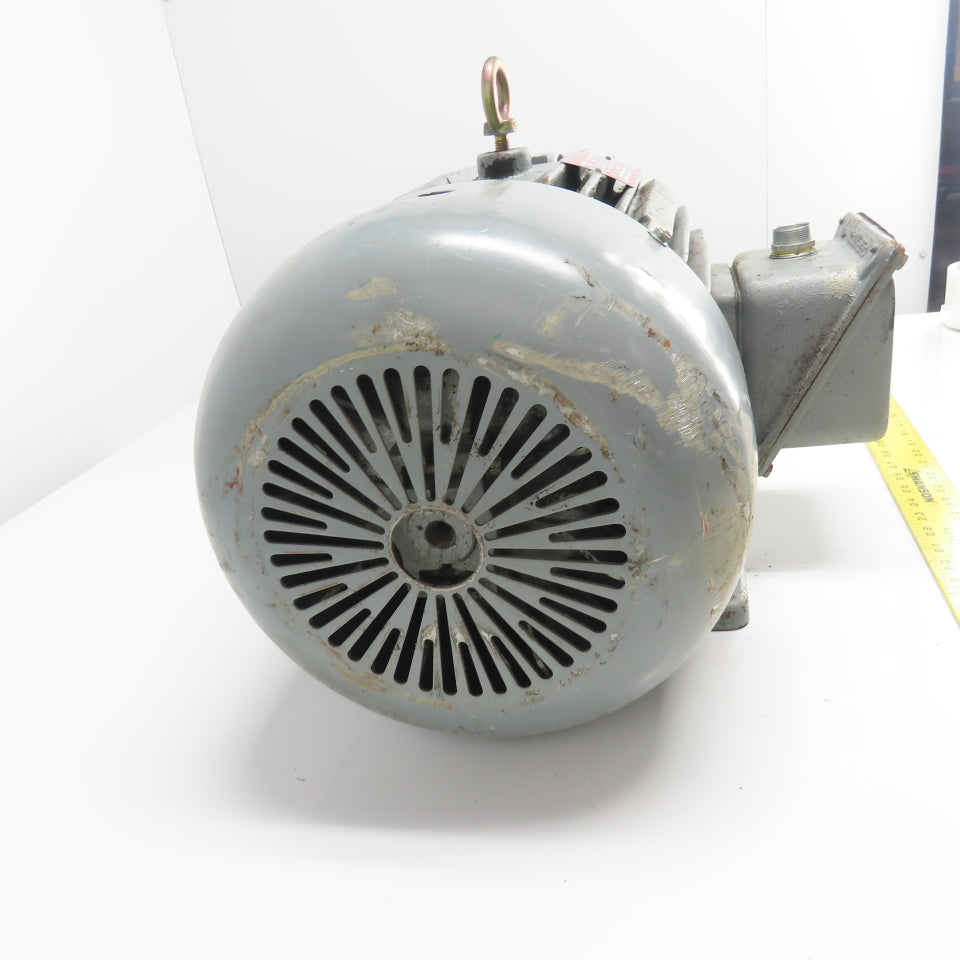 Delco 4G3104 7.5HP AC Electric Motor 3Ph 460V 254U Frame 1765RPM 9.8A Tested