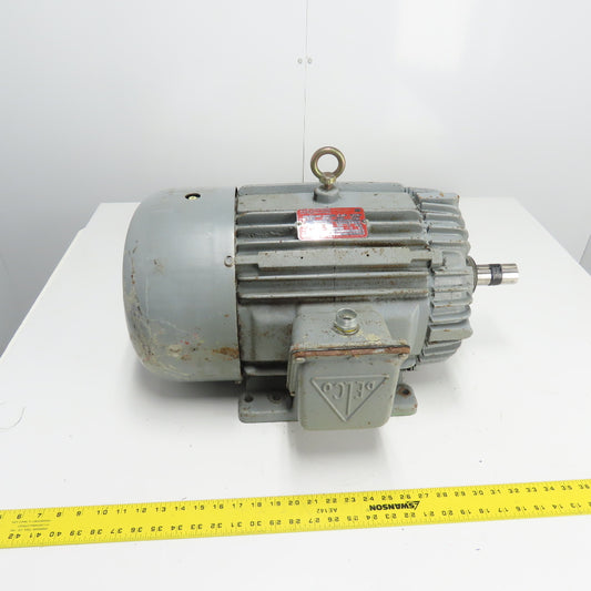 Delco 4G3104 7.5HP AC Electric Motor 3Ph 460V 254U Frame 1765RPM 9.8A Tested