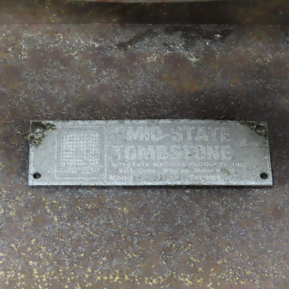 Mid-State 16" Square 4-Sided Workholding Tombstone W/ (2)Chick 5QL1550 Vices
