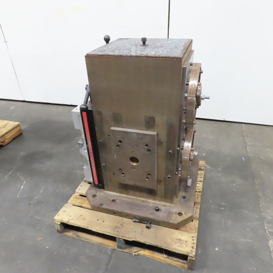 Mid-State 16" Square 4-Sided Workholding Tombstone W/ (2)Chick 5QL1550 Vices