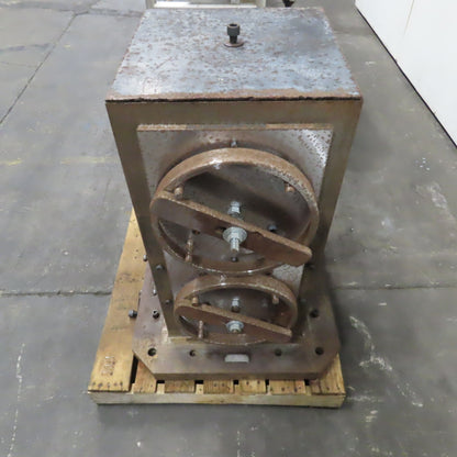 Mid-State 16" Square 4-Sided Workholding Tombstone W/ (2)Chick 5QL1550 Vices
