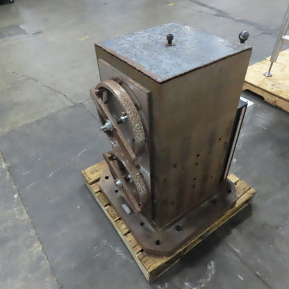 Mid-State 16" Square 4-Sided Workholding Tombstone W/ (2)Chick 5QL1550 Vices