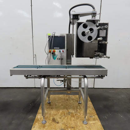 DIGI LI-700E Sanitary Stop To Weigh Price Labeler 110V 1PH 45PPM Tested