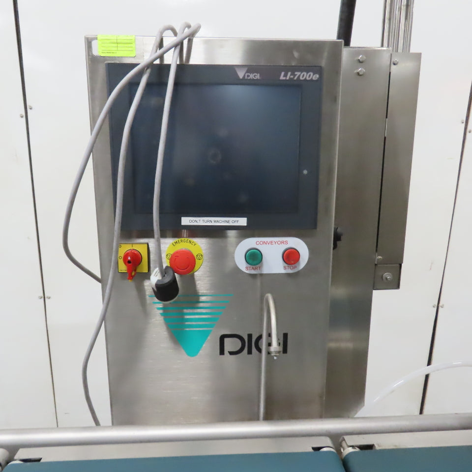 DIGI LI-700E Sanitary Stop To Weigh Price Labeler 110V 1PH 45PPM Tested
