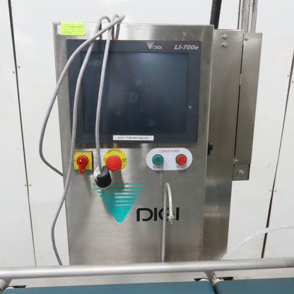 DIGI LI-700E Sanitary Stop To Weigh Price Labeler 110V 1PH 45PPM Tested
