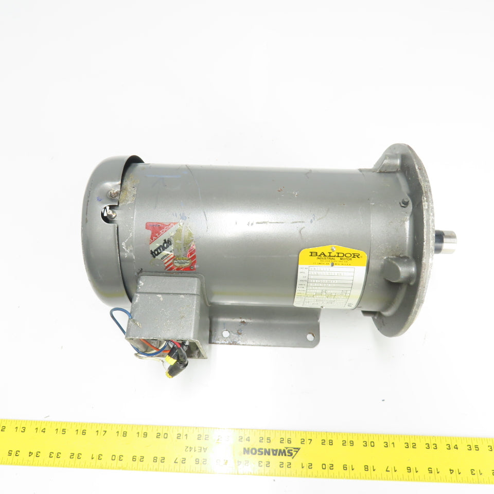 Baldor CM36111 3HP AC Electric Motor 208-230/460V 3PH 1750RPM 182TC Frame Tested