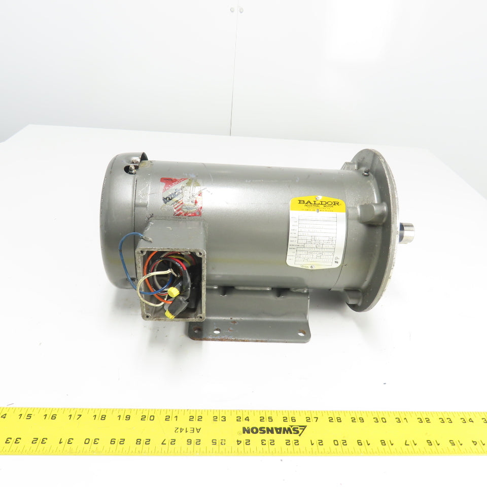 Baldor CM36111 3HP AC Electric Motor 208-230/460V 3PH 1750RPM 182TC Frame Tested