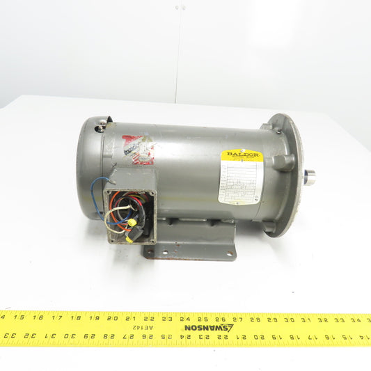 Baldor CM36111 3HP AC Electric Motor 208-230/460V 3PH 1750RPM 182TC Frame Tested