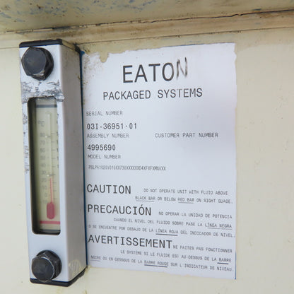Eaton Vickers 4995690 22GAL Hydraulic Power Unit 5HP 230/460V