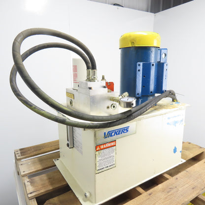 Eaton Vickers 4995690 22GAL Hydraulic Power Unit 5HP 230/460V