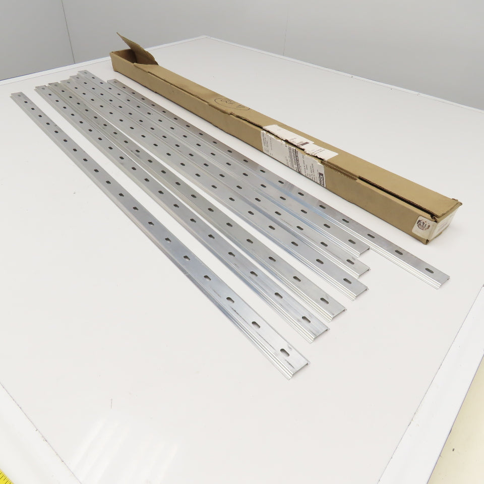 Allen Bradley 1492-DR5 35 x 7.5mm x 39" Long DIN Rail Mounting Rail Lot/7