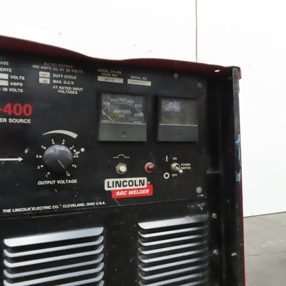 Lincoln Idealarc CV-400 400A 36V DC Arc Welder Power Source 230/460V 3PH Tested