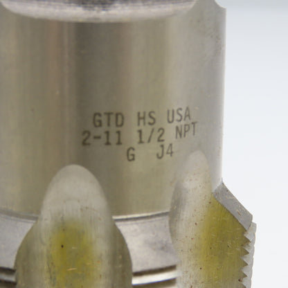 GTD 2"-11-1/2 NPT Pipe Thread Plug Tap 7 Flute