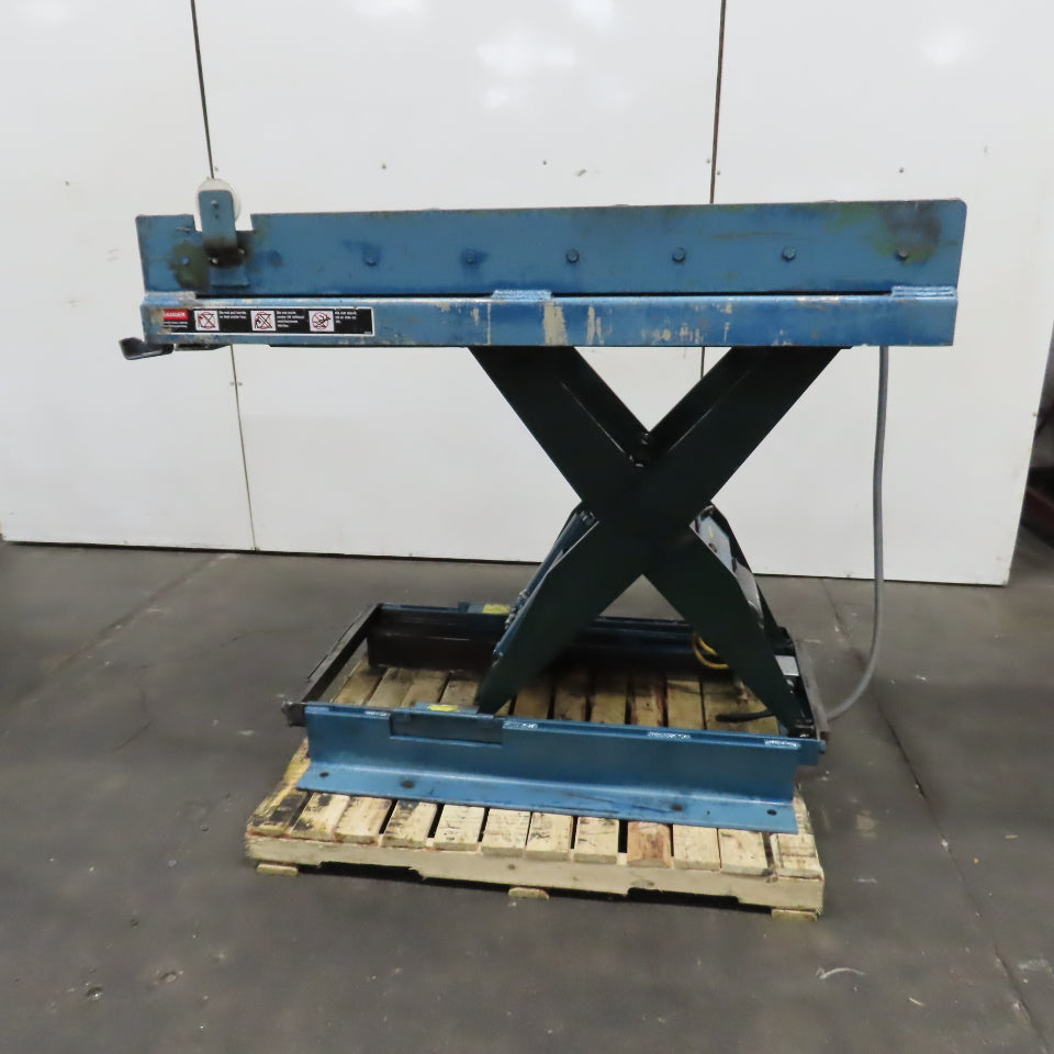 Southworth LS4-36 4000LB Electric Scissor Lift Table 56" x 40" 3PH W/Rollers