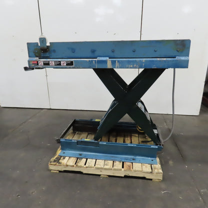 Southworth LS4-36 4000LB Electric Scissor Lift Table 56" x 40" 3PH W/Rollers