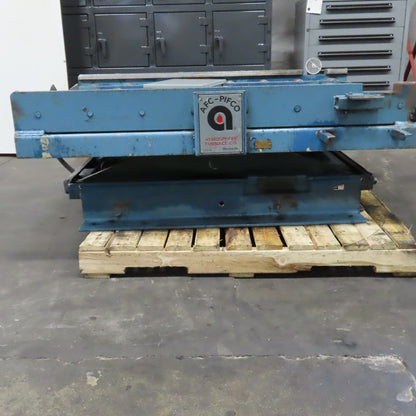 Southworth LS4-36 4000LB Electric Scissor Lift Table 56" x 40" 3PH W/Rollers
