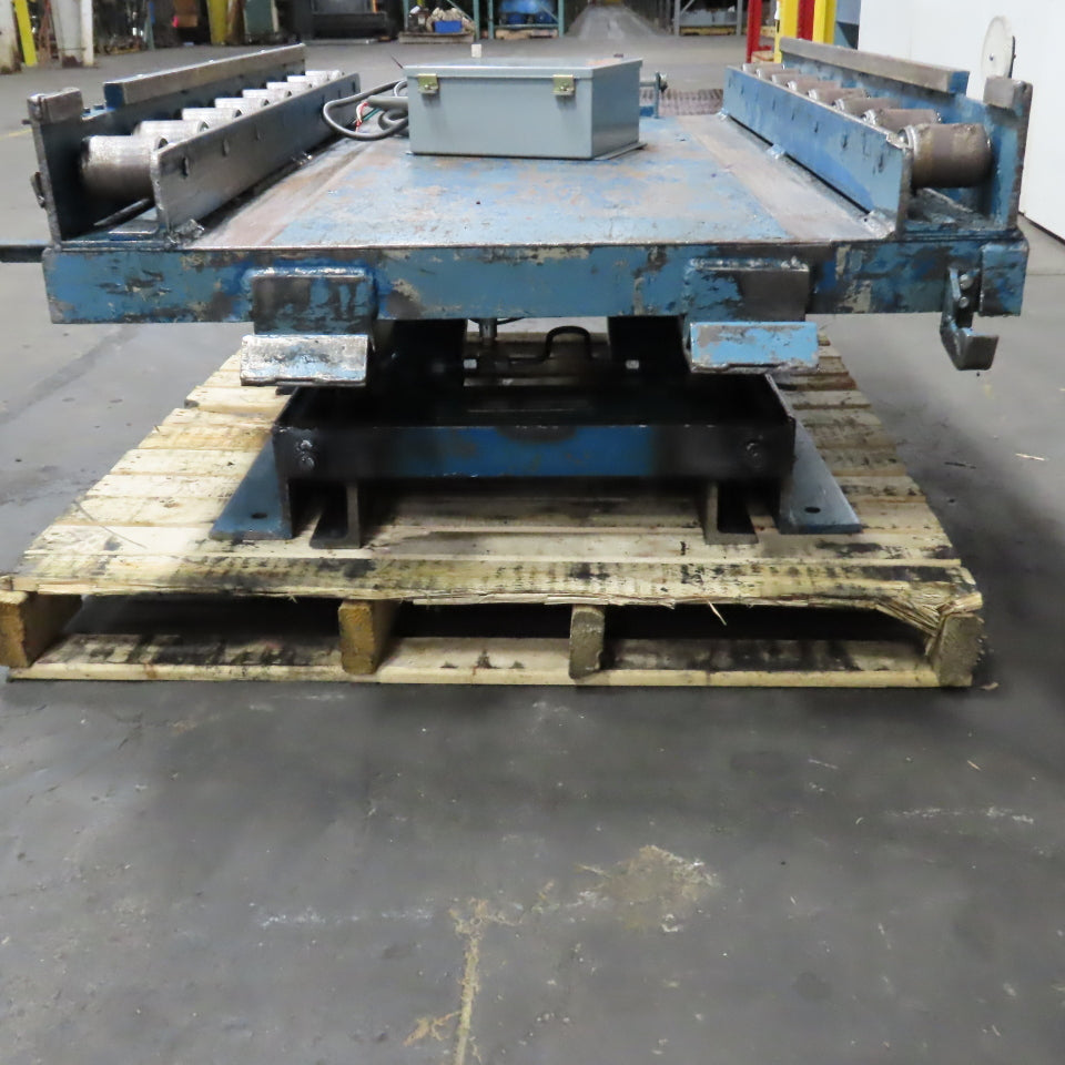 Southworth LS4-36 4000LB Electric Scissor Lift Table 56" x 40" 3PH W/Rollers