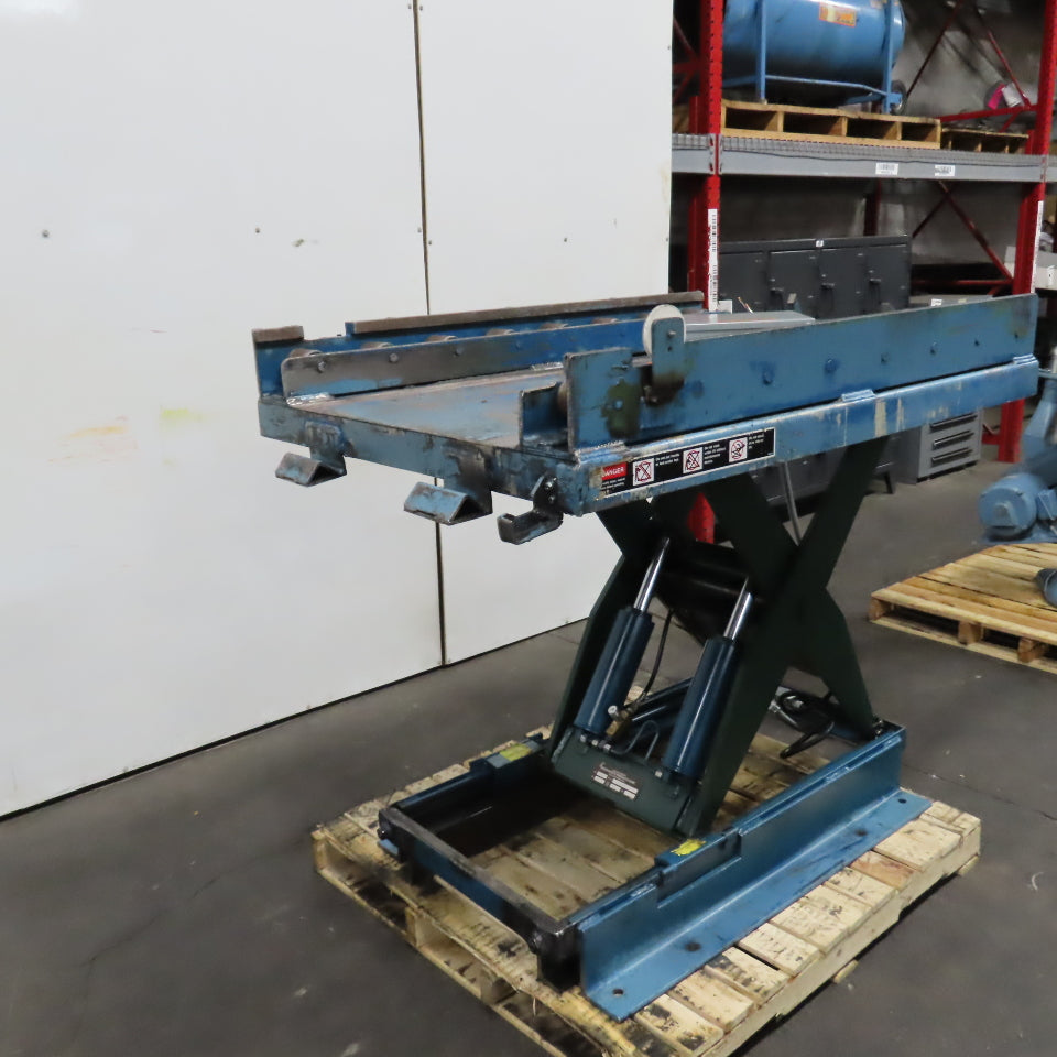 Southworth LS4-36 4000LB Electric Scissor Lift Table 56" x 40" 3PH W/Rollers