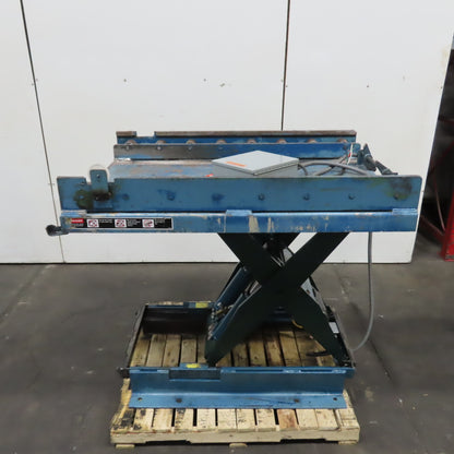 Southworth LS4-36 4000LB Electric Scissor Lift Table 56" x 40" 3PH W/Rollers