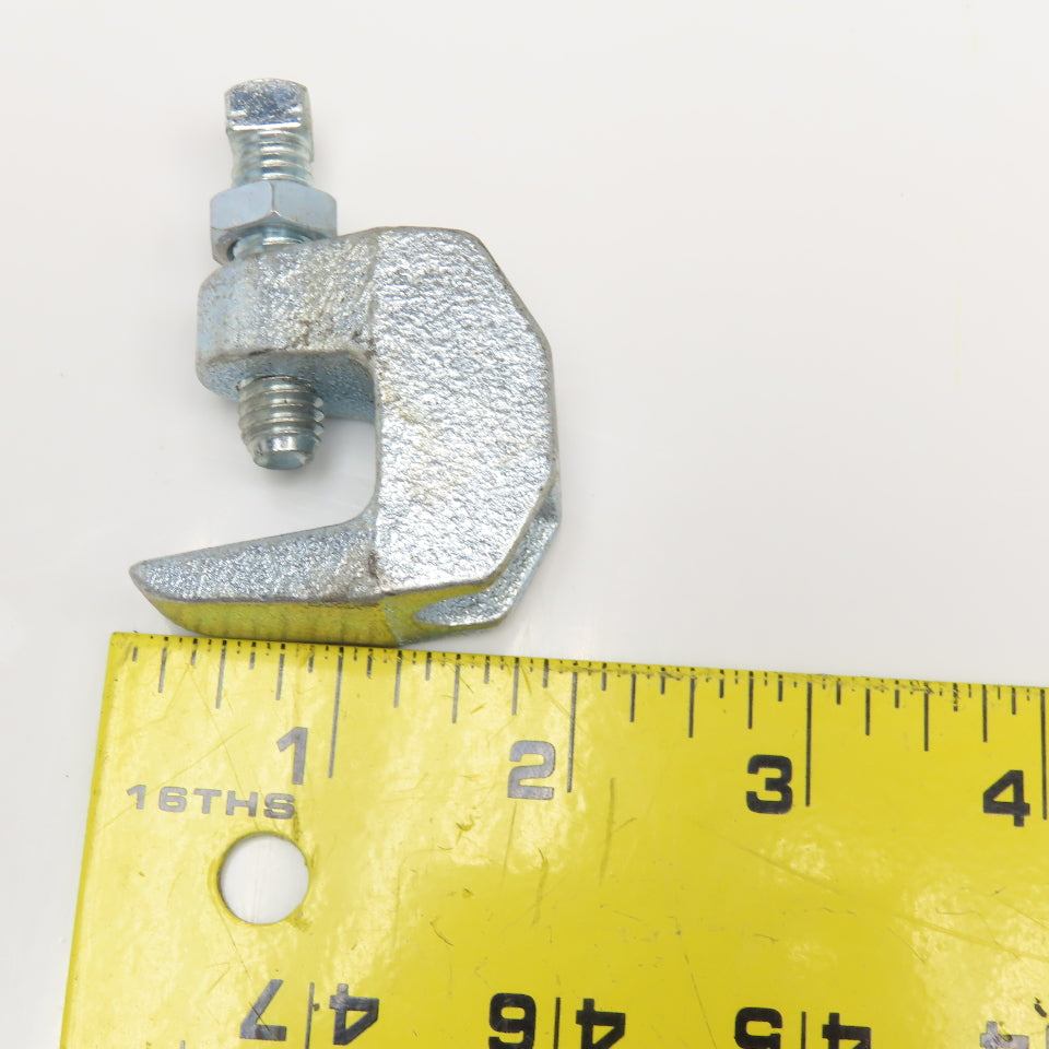 BC13/8 3/8" Electro-Galvanized Cast Iron Beam Clamp Lot Of 27