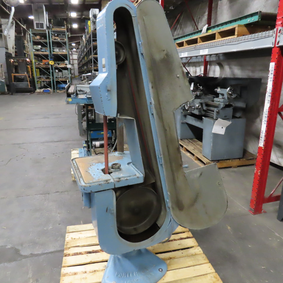 Porter Cable 3/4HP 3" Vertical Flat Abrasive Belt Sander 230/460V 3PH Tested