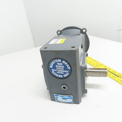Boston Gear F724-50-B5-G 50:1 Ratio Gear Reducer 35RPM Out 1034IN-LB Torque