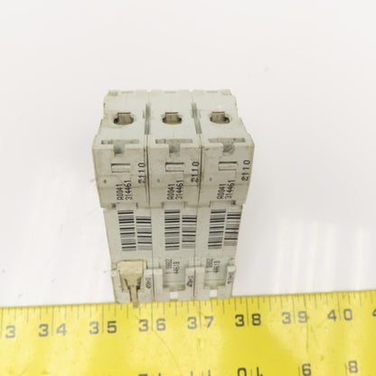 Merlin Gerin C60N 3A-Type C Cat No. 24461 3A 3 Pole Circuit Breaker 480V