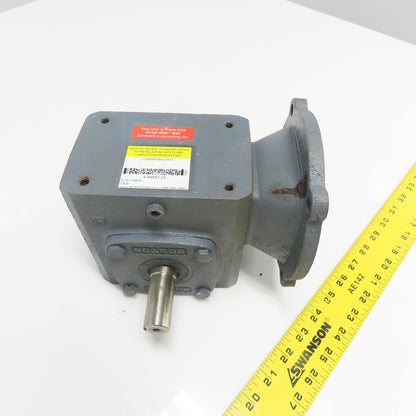 Boston Gear F71820SPVB561R0A 20:1 Ratio Gear Reducer 87.5RPM Out 511IN-LB Torque