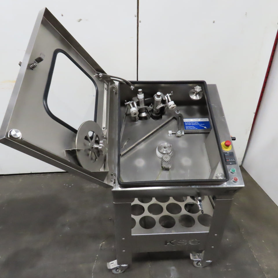 Weber KSG 470 Horizontal Disc Knife Wet Sharpening Machine 480V 3PH Tested