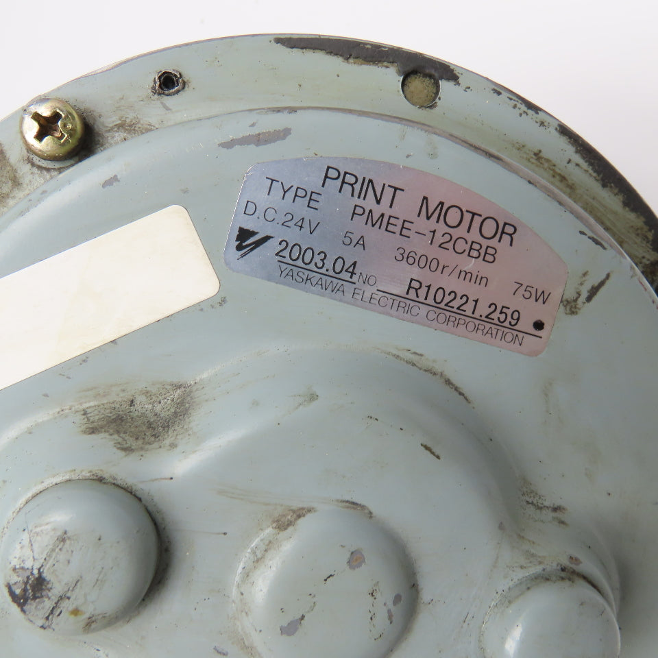 Yaskawa Electric CMR-231 PMEE-12CBB Welder Wire Feeder 24VDC
