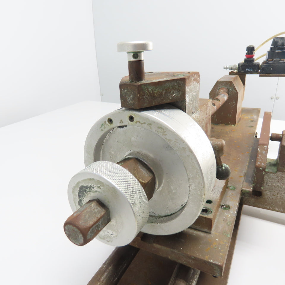 7" Slide manual Bed Traverse Drill Press Instrument Holder Assembly