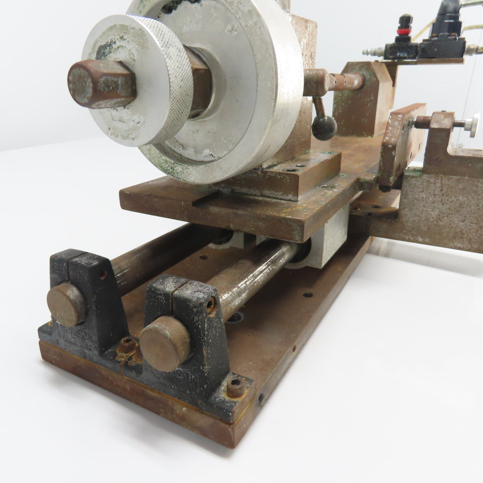7" Slide manual Bed Traverse Drill Press Instrument Holder Assembly