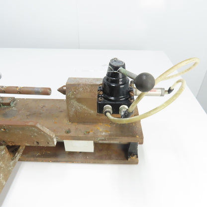 7" Slide manual Bed Traverse Drill Press Instrument Holder Assembly