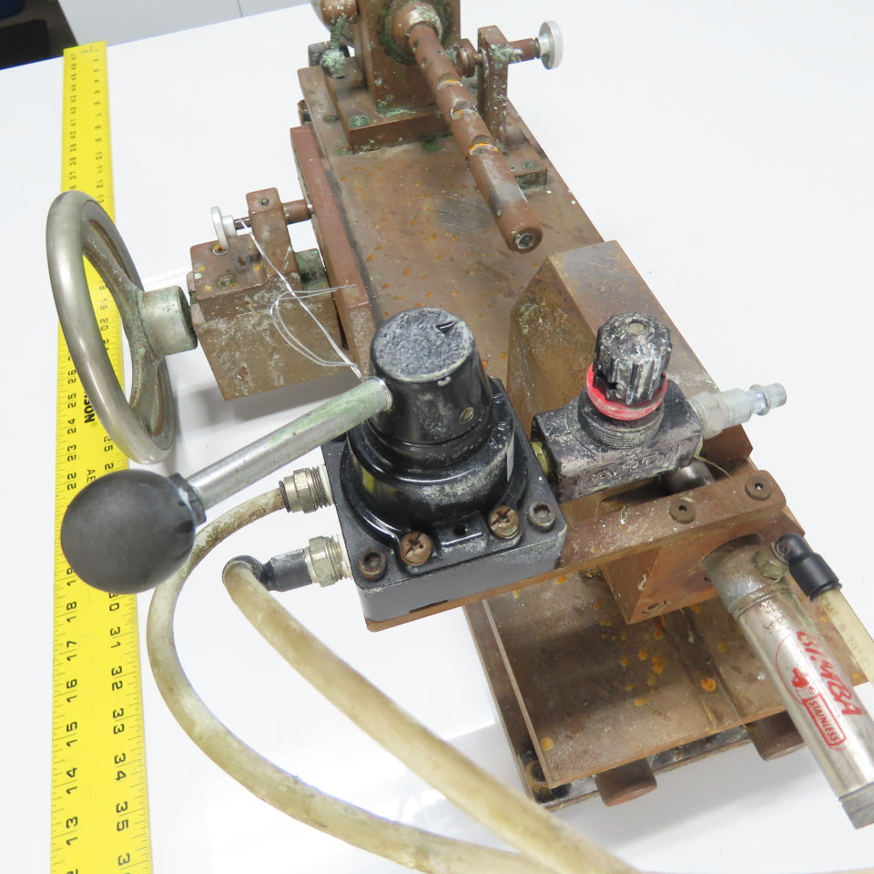 7" Slide manual Bed Traverse Drill Press Instrument Holder Assembly