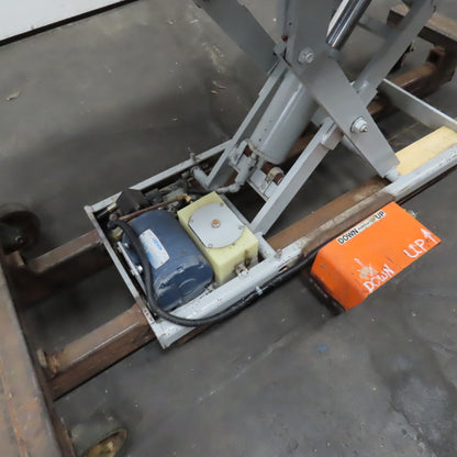 American 2000LB 48"x24" Portable Electric Scissor Lift Table 120/230V 1PH 47" H