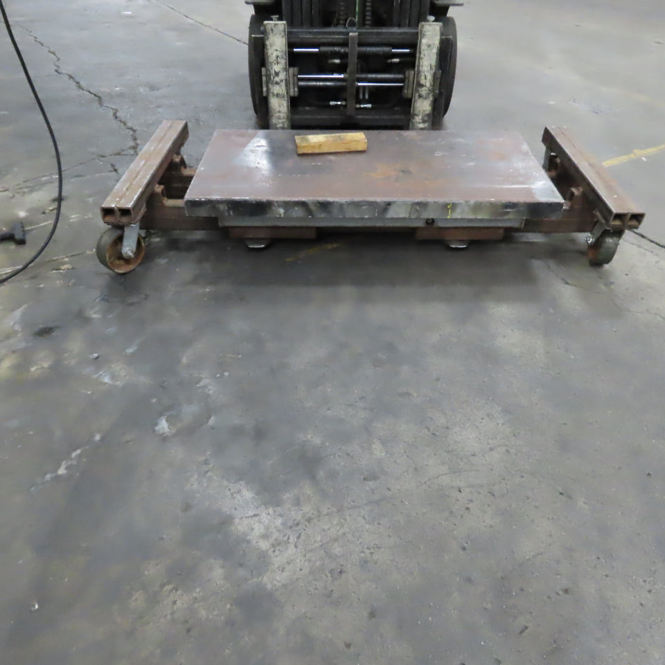 American 2000LB 48"x24" Portable Electric Scissor Lift Table 120/230V 1PH 47" H