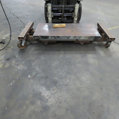 American 2000LB 48"x24" Portable Electric Scissor Lift Table 120/230V 1PH 47" H