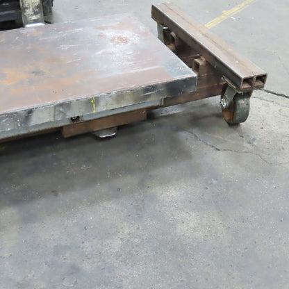 American 2000LB 48"x24" Portable Electric Scissor Lift Table 120/230V 1PH 47" H