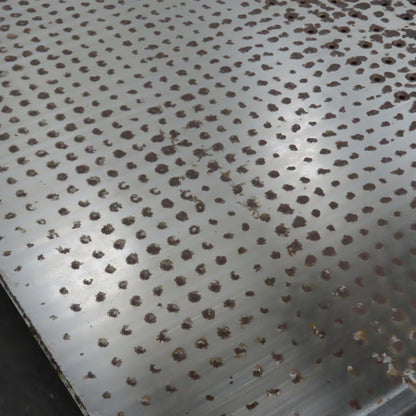 101" x 55" Downdraft Suction Table 59" x 49" Work Area From A Wide Belt Sander