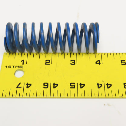 5/8" x 1-1/4" Flat Wire Compression Blue Die Spring 3.60" OAL Lot Of 8