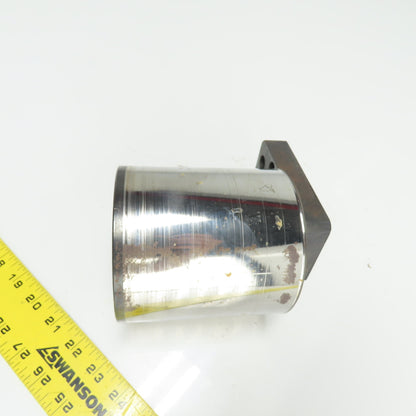 4-1/2" OD x 4-7/8" Wide Chrome Plated Bearing Roller From SCM Belt Sander