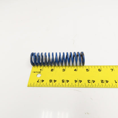 5/8" x 1-1/4" Flat Wire Compression Blue Die Spring 4-5-1/2" OAL Lot Of 16