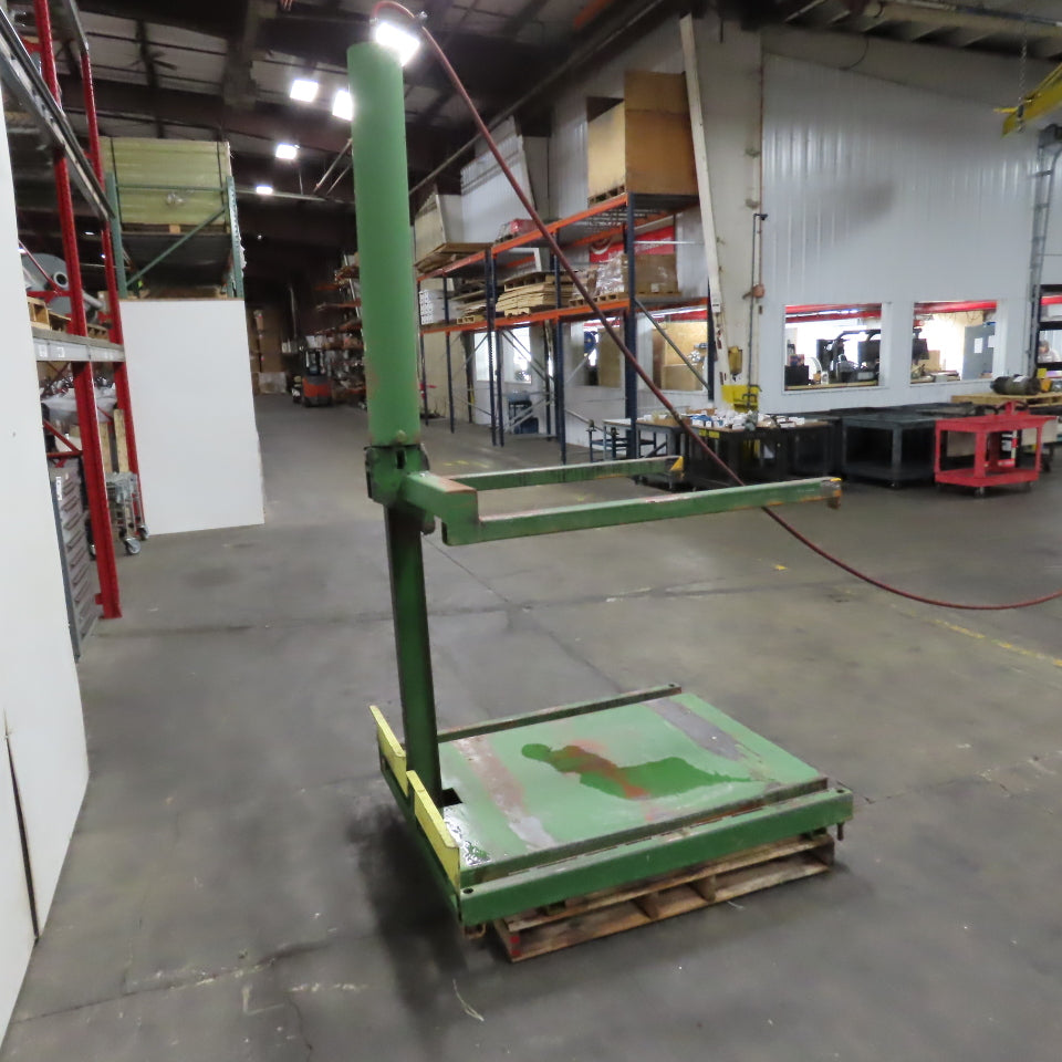 Blackhawk 48" x 36" Air Operated Pneumatic One-End Lift 30" Lift 800 Lb Capacity