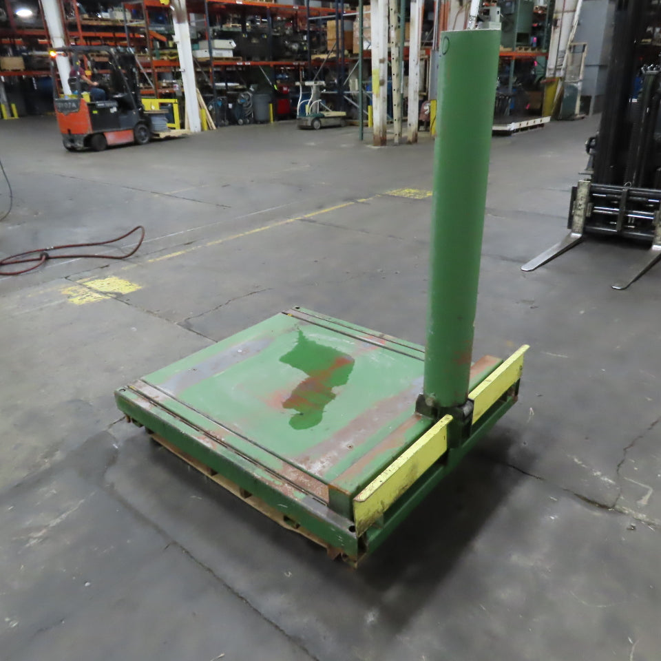 Blackhawk 48" x 36" Air Operated Pneumatic One-End Lift 30" Lift 800 Lb Capacity