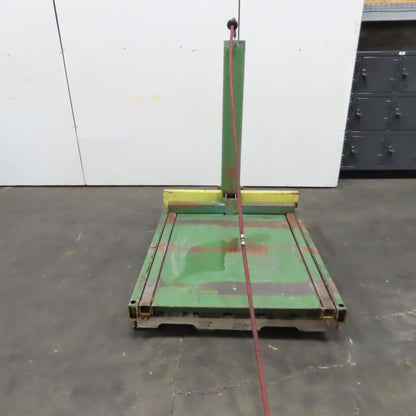 Blackhawk 48" x 36" Air Operated Pneumatic One-End Lift 30" Lift 800 Lb Capacity