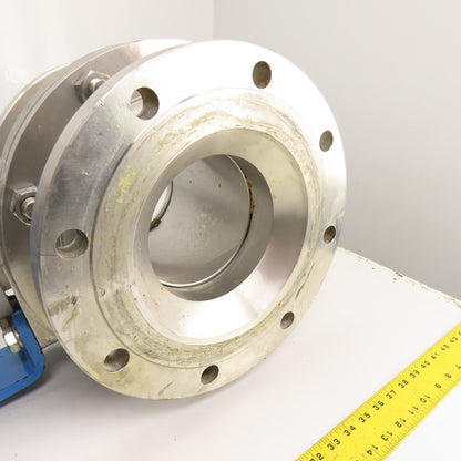 Neles-Jamesbury 7150313600XTZ2 8" 316SS Stainless Pneumatic Flanged Valve 275PSI
