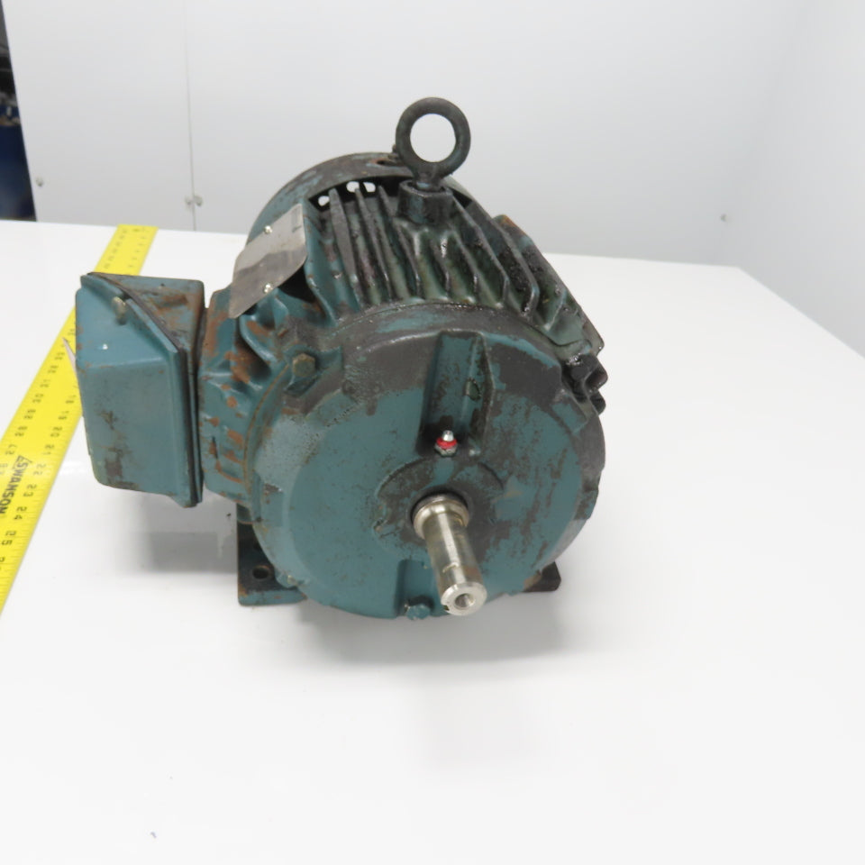 Reliance P18G3100F 1HP AC Electric Motor 3Ph 460v 1760RPM 182 Frame Tested