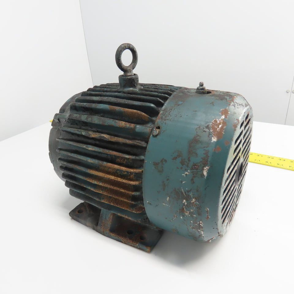 Reliance P18G3100F 1HP AC Electric Motor 3Ph 460v 1760RPM 182 Frame Tested