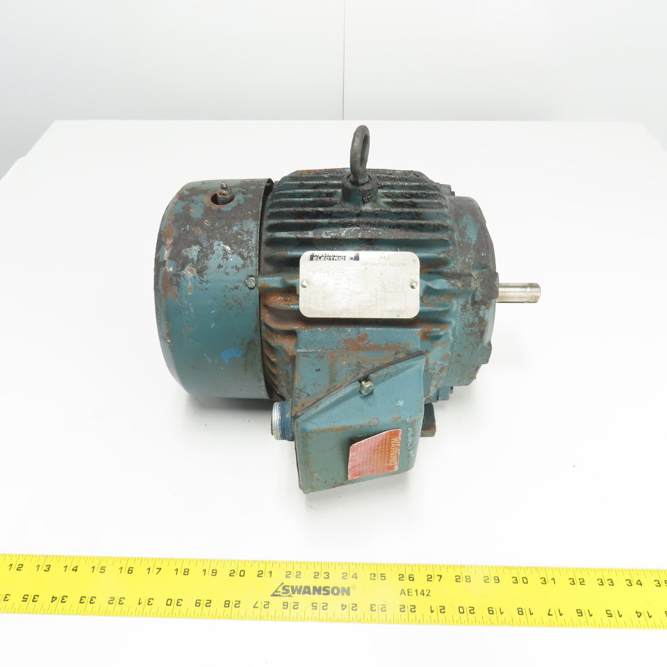 Reliance P18G3100F 1HP AC Electric Motor 3Ph 460v 1760RPM 182 Frame Tested