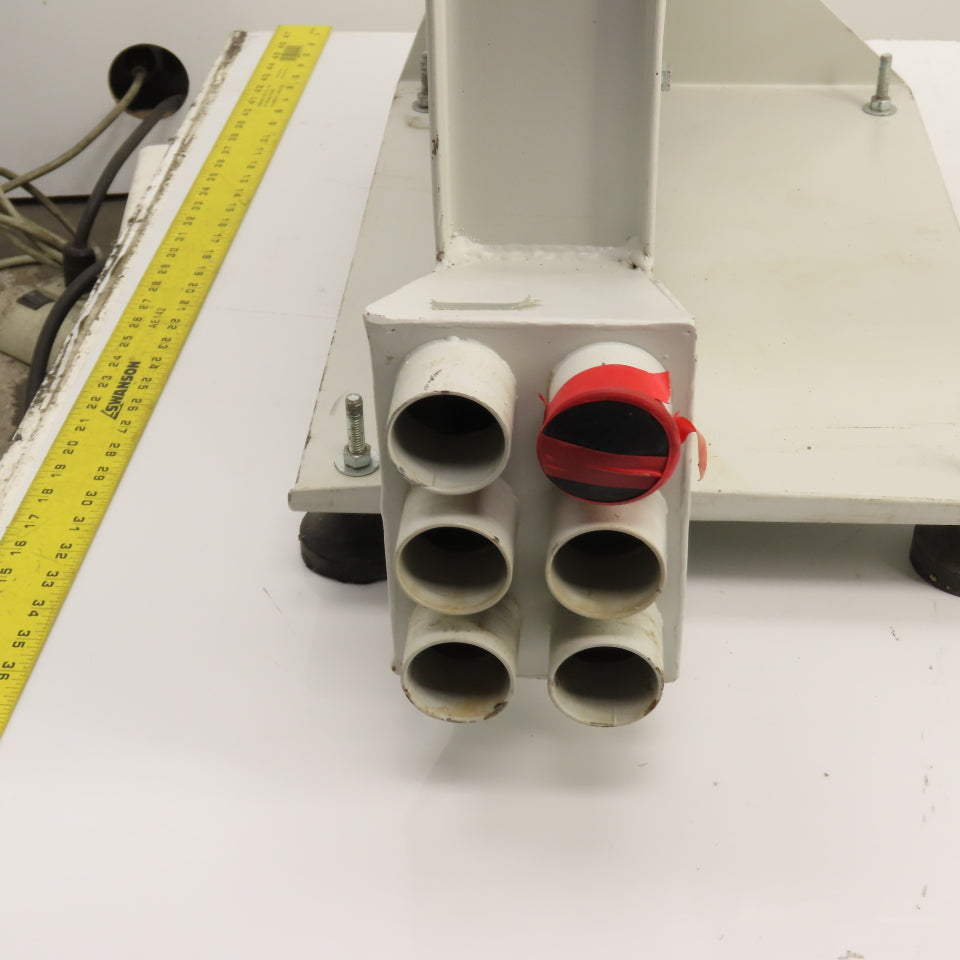 2.2kW 22" Direct Drive High Pressure Radial Blower Fan 5"x2" 460V 3PH Tested